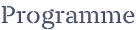 Programme de la conférence